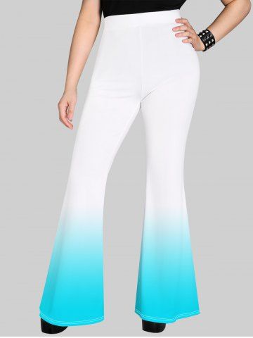 Gothic Ombre Flare Pants