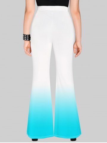 Gothic Ombre Flare Pants