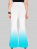 Gothic Ombre Flare Pants -  