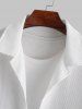 See-through Hollow Out Beach Shirt -  