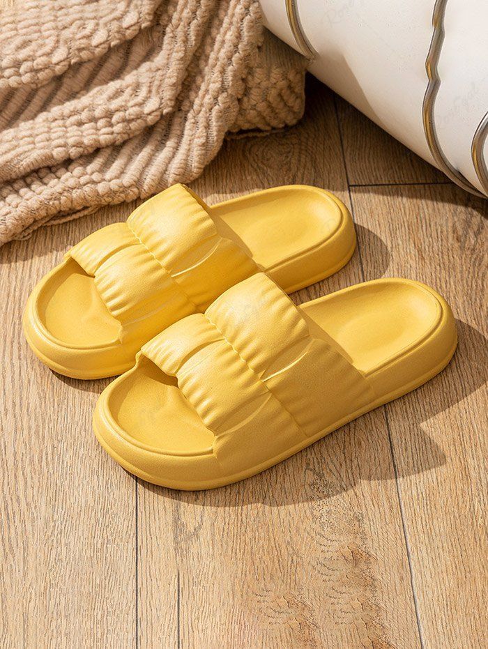 Affordable Minimalist Couple Puff Cloud Slides Slippers  