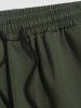 Streetwear Toggle Drawstring Multi-pockets Cargo Pants -  