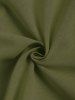 Cotton and Linen Textured Front Pocket Long Sleeves Pullover Shirt -  