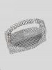 Beading Foldover Evening Party Shoulder Bag -  