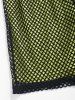 Hollow Out Mesh Double-layered Casual Shorts -  