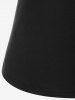 Gothic Fishnet Mesh Panel Cutout Ring Top -  