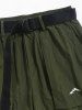 Mountain Pattern Casual Shorts -  