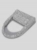 Beading Foldover Evening Party Shoulder Bag -  