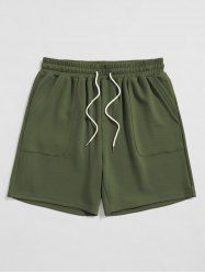 Drawstring Sweat Shorts -  