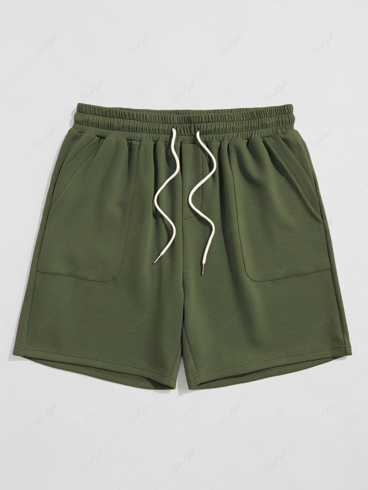 Unique Drawstring Sweat Shorts  