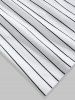 Letter LOS ANGELES Stripes Panel Colorblock T-shirt and Shorts Set -  