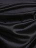 Jupe Longue Soyeuse Gothique en Satin à Volants - Noir L | US 12