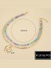 Collier à Double Couches avec Pendentif Toucan Artificielles - Multi 
