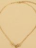 Collier à Coeur en Forme de U - d'or 