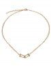 Collier à Coeur en Forme de U - d'or 