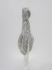 Slouchy Rhinestone Fringed Knot Evening Party Bag -  