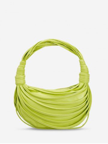 Strappy Knot Clutches Tote Bag - AVOCADO GREEN