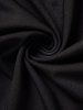 Plus Size Twist Cut Out Sheer Lace Asymmetrical Hem Plain Color T Shirt -  