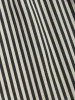 Short Décontracté Motif de Rayure Verticale - Noir XL