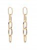 Boucles D'Oreilles Minimalistes Pendantes - d'or 