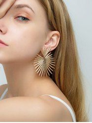 Boucles D'Oreilles Exagérées Etoile - d'or 