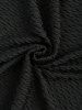 Jacquard Textured Solid Color Short Sleeves T Shirt With Shorts Two Piece Set -  