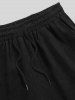 Pocket Plain Corduroy Textured Shorts -  