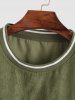 Corduroy BOSTON ATLANTIC COAST Embroidery Pullover Tee -  