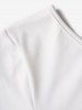 Contrast Colorblock Stripe Lace Up Skew Collar Asymmetric Dress -  