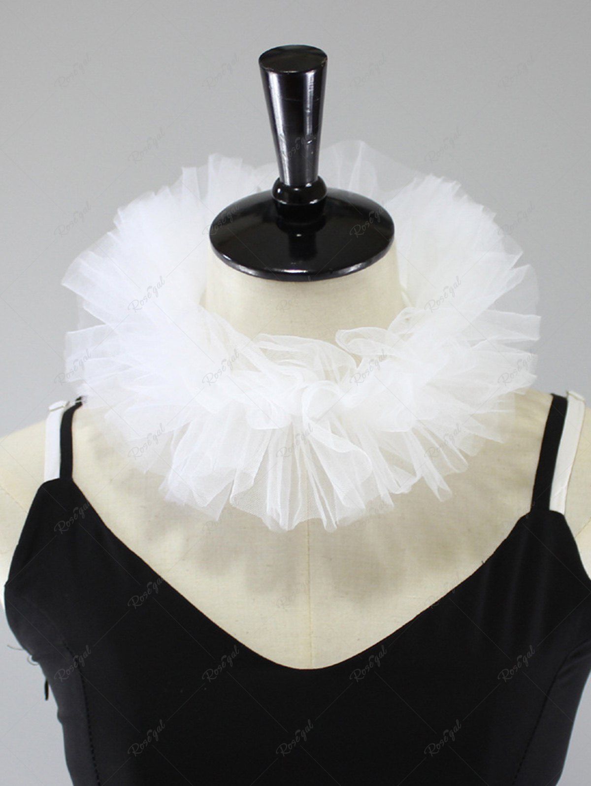 Outfit Mesh Palace Ruff Decorative Collar  