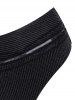 Metallic Sheer Lace Panel Cheeky Swim Briefs -  