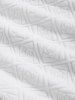 Men's Casual Geometric Jacquard Textured Terry Cloth Elastic Waist Shorts -  