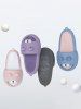 Cute Cartoon Rabbit Shape Soft-soled Indoor Antiskid Slippers for Women and Men -  