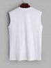 Men's Casual Athleisure Style Vacation Palm Tree Graphic Printed Basic Muscle Tank Top -  