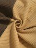 Men's Two Tone Colorblock Ribbed Textured Smile Face Embroidered Drawstring Casual Shorts -  