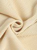 Textured Ribbed Short Sleeves Shirt -  