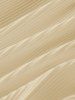 Men's Solid Color Ribbed Textured Drawstring Bermuda Shorts -  