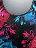 Plus Size Rose Glitter Print Valentines T-shirt -  