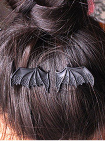 Pince à Cheveux en Forme D'Aile de Chauve-Souris - BLACK