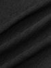 Robe Ceinturée Bouclée en Dentelle à Epaule Dénudée de Grande Taille à Volants - Noir 2X | US 18-20