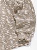 Men's Crew Neck Heather Crochet Jacquard Pullover Sweatshirt -  