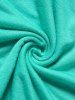 Cold Shoulder Plain Color Ruched Adjustable Spaghetti Strap Casual T Shirt -  