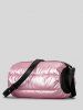 Sac à Bandoulière Matelassé en Forme D'Oreiller Quotidien pour Femme - Rose Cochon 