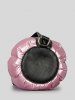 Sac à Bandoulière Matelassé en Forme D'Oreiller Quotidien pour Femme - Rose Cochon 