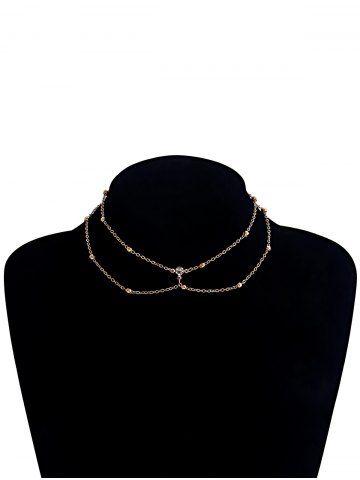 Rhinestone Faux Diamond Necklace
