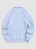 Men's Athleisure Style Solid Color Daily Polo Collar Button Front Long Sleeve Pullover Jumper Knitwear -  
