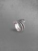 Bague en Forme de Serpent Style Vintage - Argent 