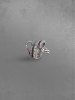 Bague en Forme de Serpent Style Vintage - Argent 