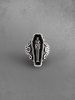 Vintage Mummy Coffin Shaped Ring -  