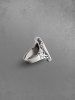 Vintage Mummy Coffin Shaped Ring -  